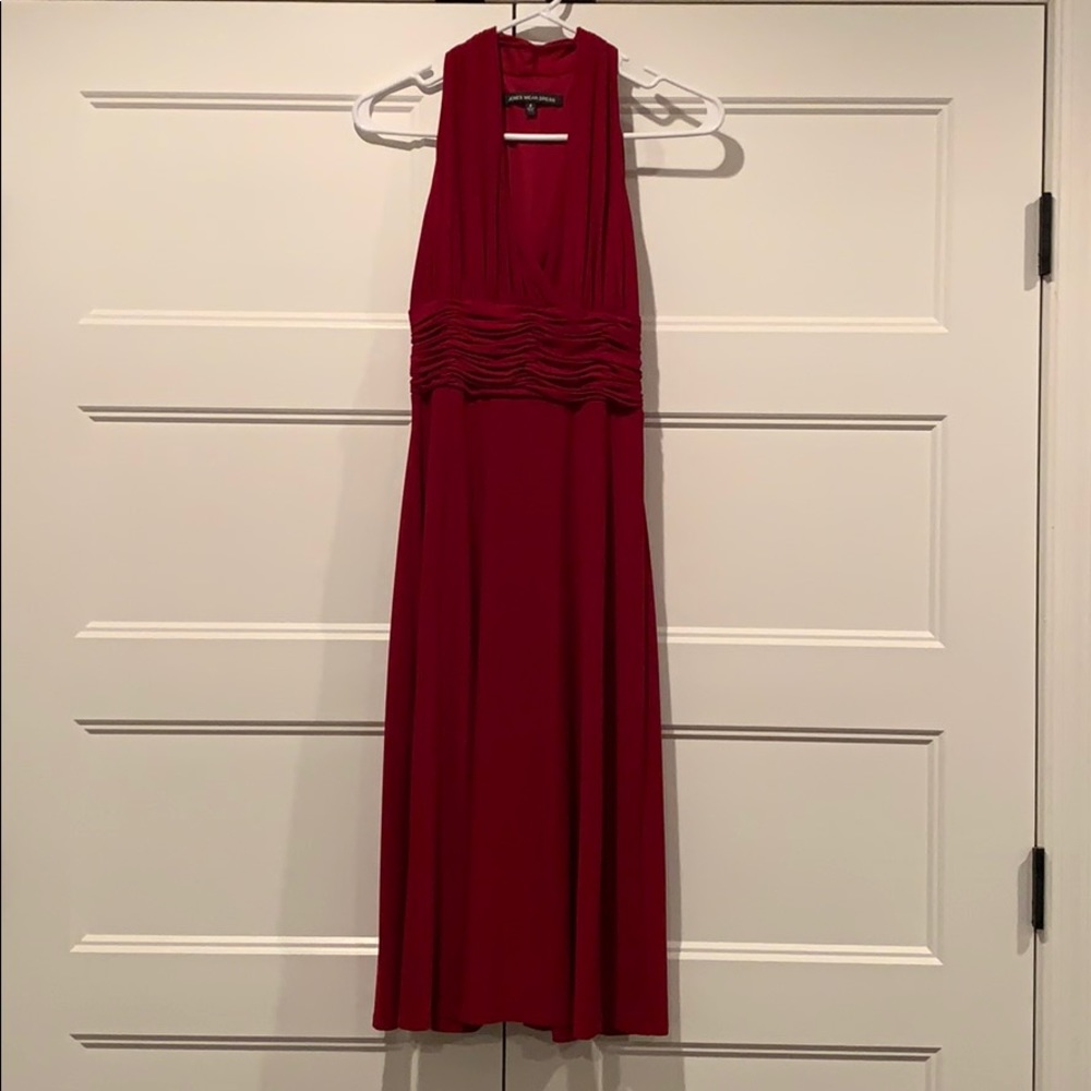Red dress